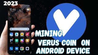 2023 mining VERUS for Beginners in easy way, #verus #mining #crypto #viral #btc #android #vlog