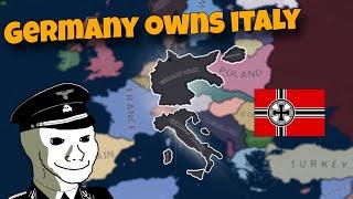 What if Germany owns Italy? | Hoi4 Timelapse