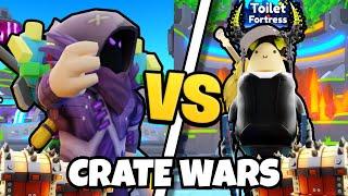 CRATEWARS ft. @EggieBlox 1000 Defense Crates Each! (Toilet Tower Defense)