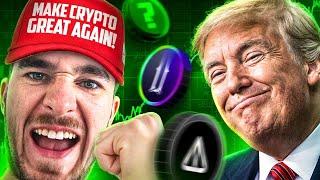 If Trump Wins The Election; You'll Wish You Bought These ALTCOINS!