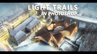 Light Trails in PhotoShop - Architects Tip