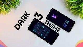 TOP 3 DARK Miui 12 VIP Themes | MIUI DARK Theme Customization | Control Centre MIUI 12.5