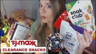 ASMR Eating All The Snacks From TJMaXX Clearance Section | Whispered Taste Test #mukbang #tjmaxx
