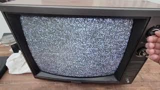 barn find1990 Samsung Knob TV quick test