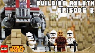 Building An AT-TE & Building The Mountain! Building The Battle Of Ryloth In LEGO Ep.3