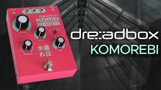 dreadbox Komorebi Chorus / Flanger sound demo (no talking) with Nymphes synthesizer