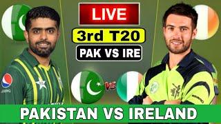 LIVE : Pakistan vs Ireland 3rd T20 Match  | PAK vs IRE  | Pakistan Tour of Ireland 2024 #livestream