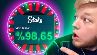 NEW STAKE ROULETTE STRATEGY MAKES INSANE PROFIT!!