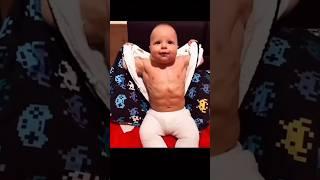 Muscle baby, Daily life of a couple #shortvideo #family #couple #shorts