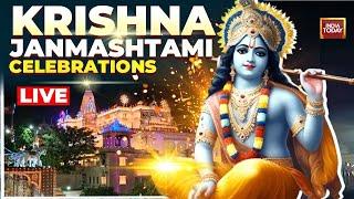 Live Shri Krishna Janmashtami Darshan 2024 | Live Darshan Mathura Janmbhoomi | India Today LIVE