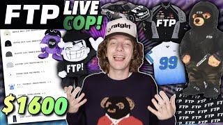 BIGGEST FTP DROP EVER? $1600 FTP Live Cop