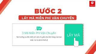 Hướng dẫn nhập mã miễn phí vận chuyển Shopee | Fujibuying com