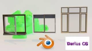 How To Make Windows In Blender 2.82 | The Fastest Way To Make Window | Blender Archimesh Addon