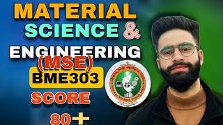 Material Science And Engineering Vtu Important Questions | BME303