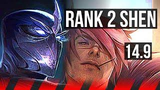 SHEN vs SETT (TOP) | Rank 2 Shen, 7/3/10 | TR Challenger | 14.9