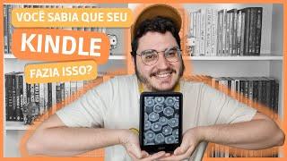 10 RECURSOS ESCONDIDO NO SEU KINDLE | Dicas de funcionalidades para o kindle