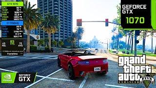 GTA 5 Enhanced: GTX 1070 Laptop | Very High Graphics Settings | FSR3 Quality