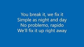 You Break It, We Fix It Lyric Video