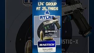 Accuracy Test: Magtech 9mm 115g Ammo with the Atlas Artemis