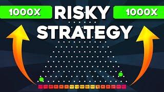 ALMOST 1000X ON STAKE PLINKO!? - plinko strategy on stake originals