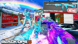 the NEW LMG "FREEZES" THE ENEMIES in Black Ops 6!  NEW BLUEPRINT! (BO6 Warzone)