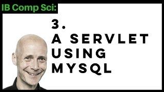 A servlet that connects to a MySQL Database and gets data