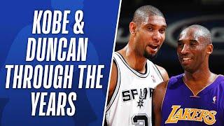 Kobe Bryant and Tim Duncan Through the Years