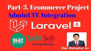 Part-3.Laravel 6 Ecommerce Project(Admin Lte Integration)