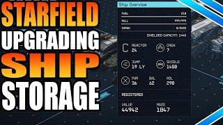 How To Increase Ships Cargo Carrying Capacity Inventory Size In Starfield