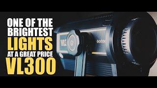 Godox VL300 Daylight LED Light Aputure 300d affordable alternative