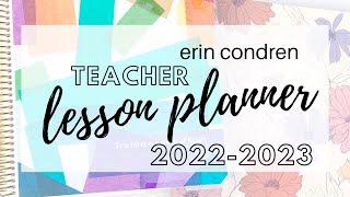 Erin Condren Teacher Lesson Planner 2022-2023