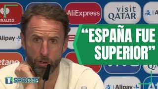 Gareth Southgate EXPLICA la DERROTA de Inglaterra con la Selección Española en FINAL de la Euro 2024