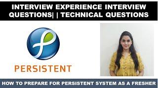 Persistent System complete Interview Process| Interview questions| Tips To Crack Persistent Rounds
