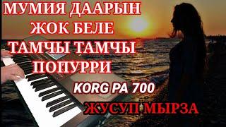 ПОПУРРИ - МУМИЯ ДАРЫН ЖОК БЕЛЕ - ЖУСУП МЫРЗА KORG PA 700