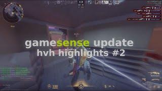 GAMESENSE UPDATE cs2 hvh highlights #2