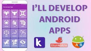 how to create Android apps development