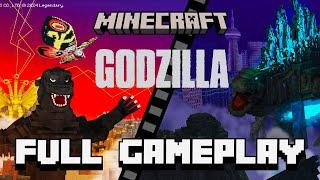 Minecraft Godzilla DLC - Full Gameplay Walktrough | Marketplace DLC (PC, Nintendo, Mobile, PS4)