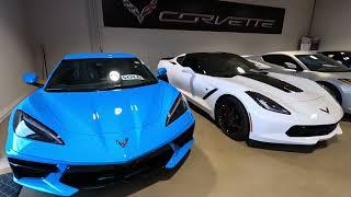 A collection of 2023 Chevrolet Corvette's