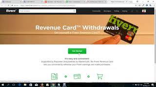 How to Add Payoneer Master Card and Withdraw Money From Fiverr