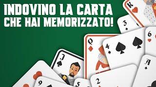 #MagicTrick "MEMORIZZA UNA CARTA!" a magic-game by [KDJ] 