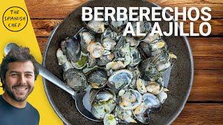 Spanish Berberechos al ajillo | Cockles with garlic and parsley