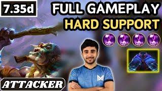 7.35d - Attacker WITCH DOCTOR Hard Support - Dota 2 Full Match Gameplay