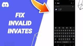 How To Fix Invalid Invites On Discord App 2024