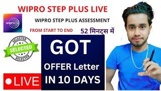 Wipro Step Plus Live Questions Solved। Wipro Step Plus Actual Questions Asked। Triloki IndIAwAle