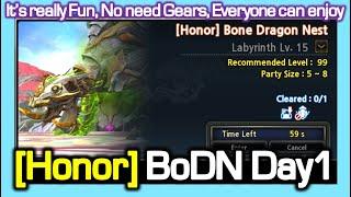 [Honor] Bone Dragon Day1 - 2x View Parts / Experience & Feelings / Dragon Nest Korea (2024 July)