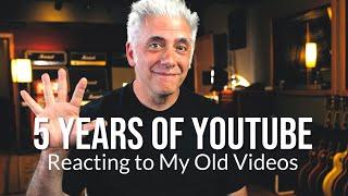 5 Years of YouTube: Reacting to My Old Videos