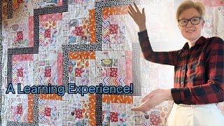 A Beginner's Journey Through Patchwork Quilting; The Log Cabin