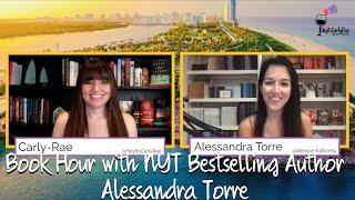 HeyitsCarlyRae Book Hour featuring NYT Bestselling Author Alessandra Torre