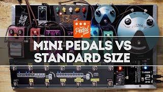 Mini vs Big Pedals: Distortion, Overdrive, Fuzz And Analogue Delay: That Pedal Show