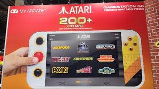 Atari GAMESTATION GO & Controller Options! | My Arcade CES 2025